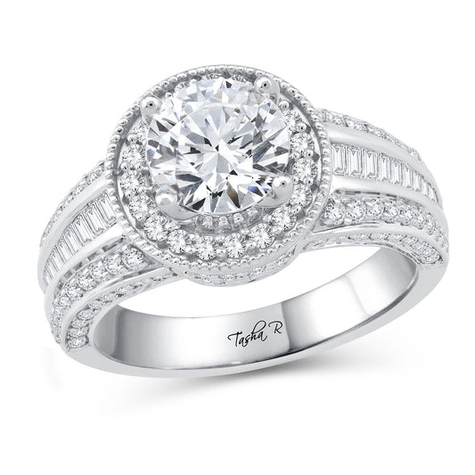 14K 1.00CT Diamond SEMI MOUNT