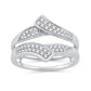 14K   0.33CT Diamond RING GUARD