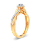 14K 0.20CT Diamond Ring