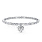 10K 0.10CT DIAMOND BRACELET