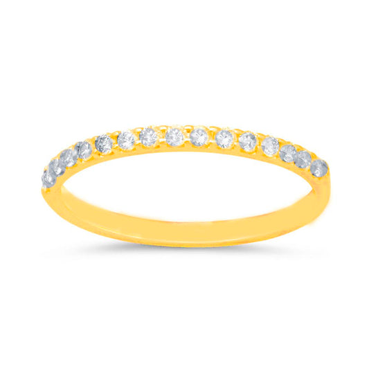 14K 0.25ct Ladies Band