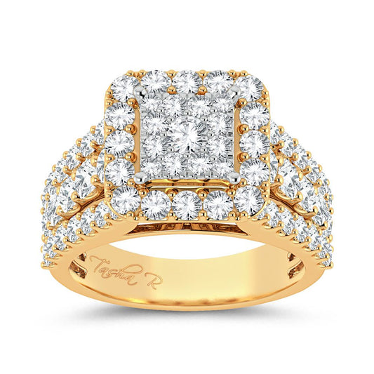 14K 2.75ct Diamond Fashion Ring