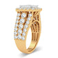 14K 2.75ct Diamond Fashion Ring