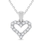 14K 0.25CT Diamond Pendant