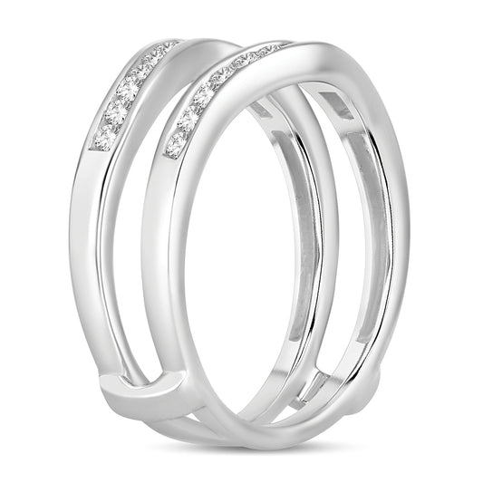 14K 0.50CT Diamond RING GUARD