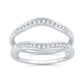 14K 0.25CT Diamond RING GUARD