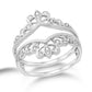 14K 0.20CT Diamond RING GUARD