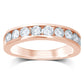 14K 0.10CT Diamond Ladies Band (9 Diamond Stones)