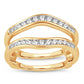 14K 0.50CT Diamond RING GUARD