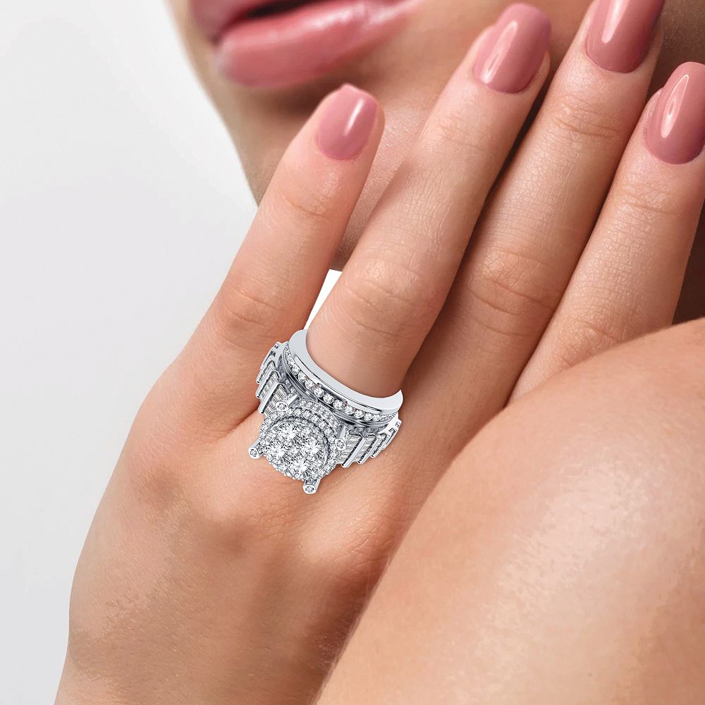 14K 3.40CT Diamond Ring