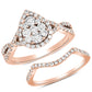 14K  1.00ct Diamond Bridal Ring