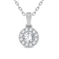 14K 0.33CT Diamond Pendant