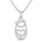 14K 0.10CT Diamond Pendant