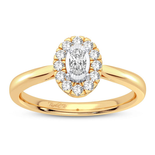 14K 0.25CT Diamond Ring