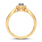 14K 0.25CT Diamond Ring