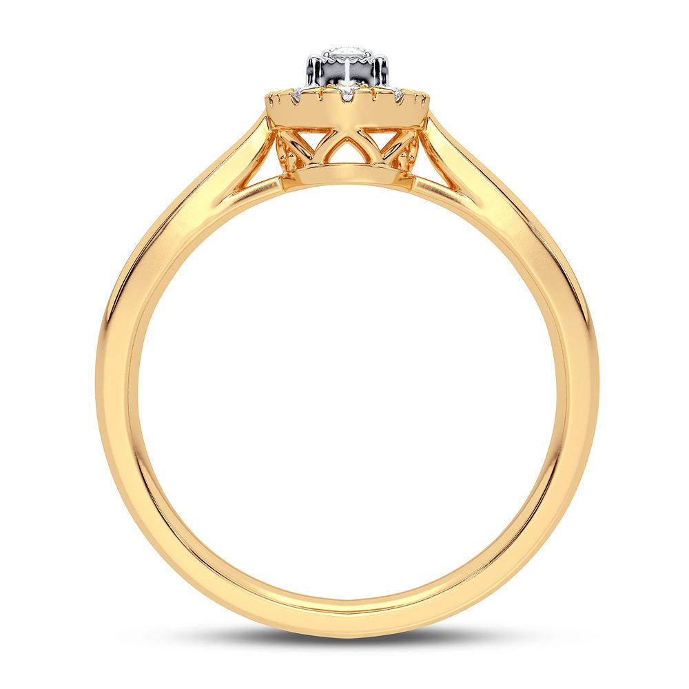 14K 0.25CT Diamond Ring