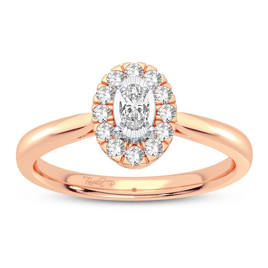 14K 0.25CT Diamond Ring