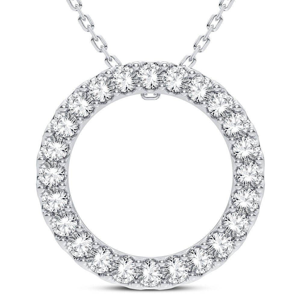 14K 0.50CT DIAMOND PENDANT