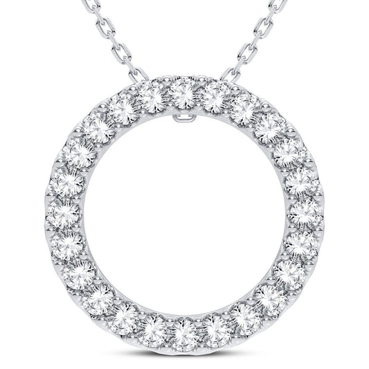 14K 0.50CT DIAMOND PENDANT