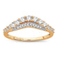 14K 0.50CT Diamond Enhancer Band