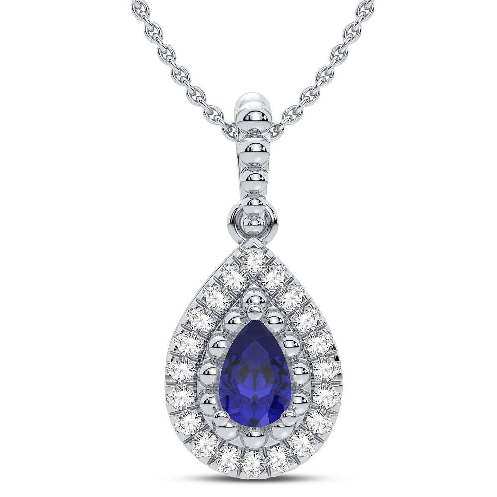 14K 0.50CT Diamond Pendant