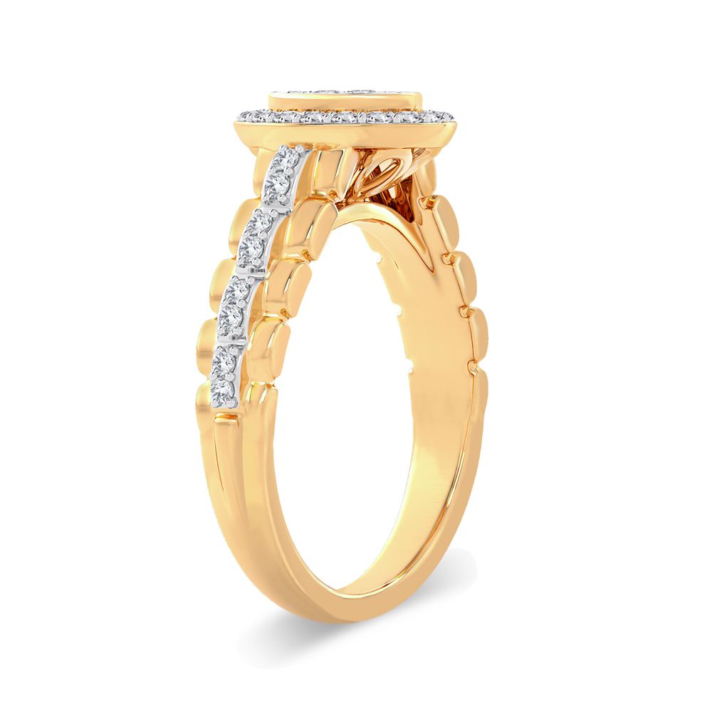 14K 0.42ct Diamond Ring