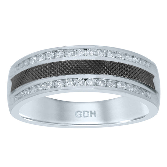 14KT 0.47-0.55 CT D-MENS BAND