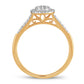 14K 0.33CT Diamond ring