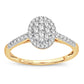 14K 0.33CT Diamond ring