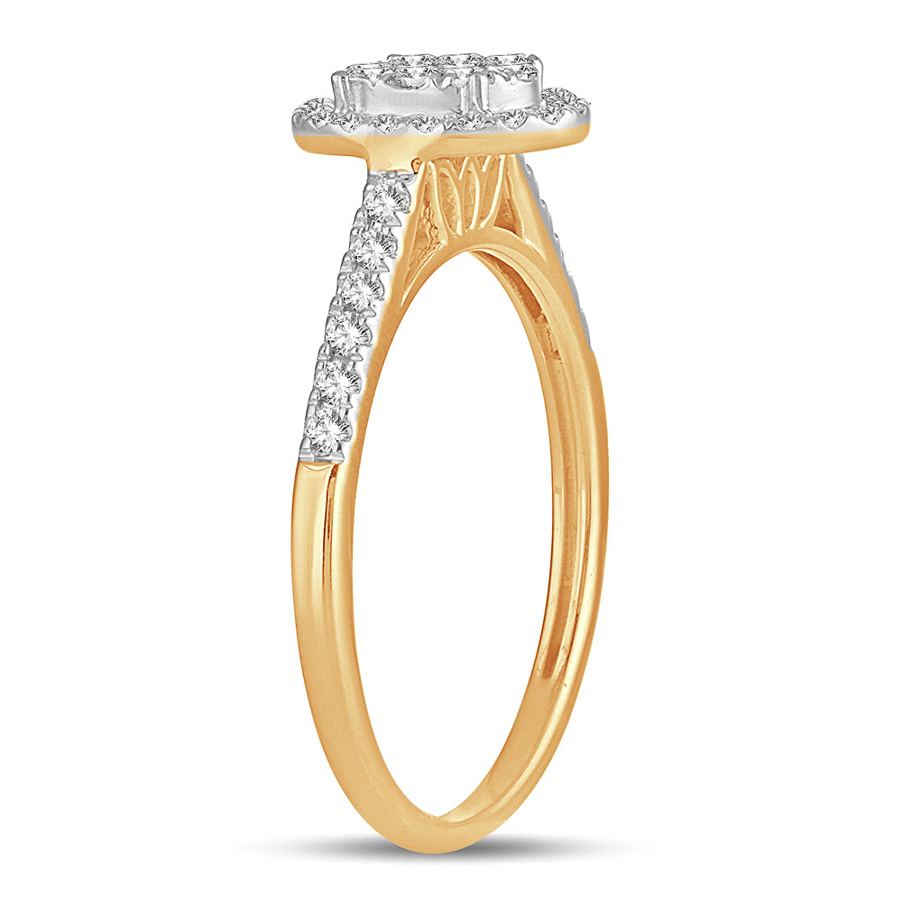 14K 0.33CT Diamond ring