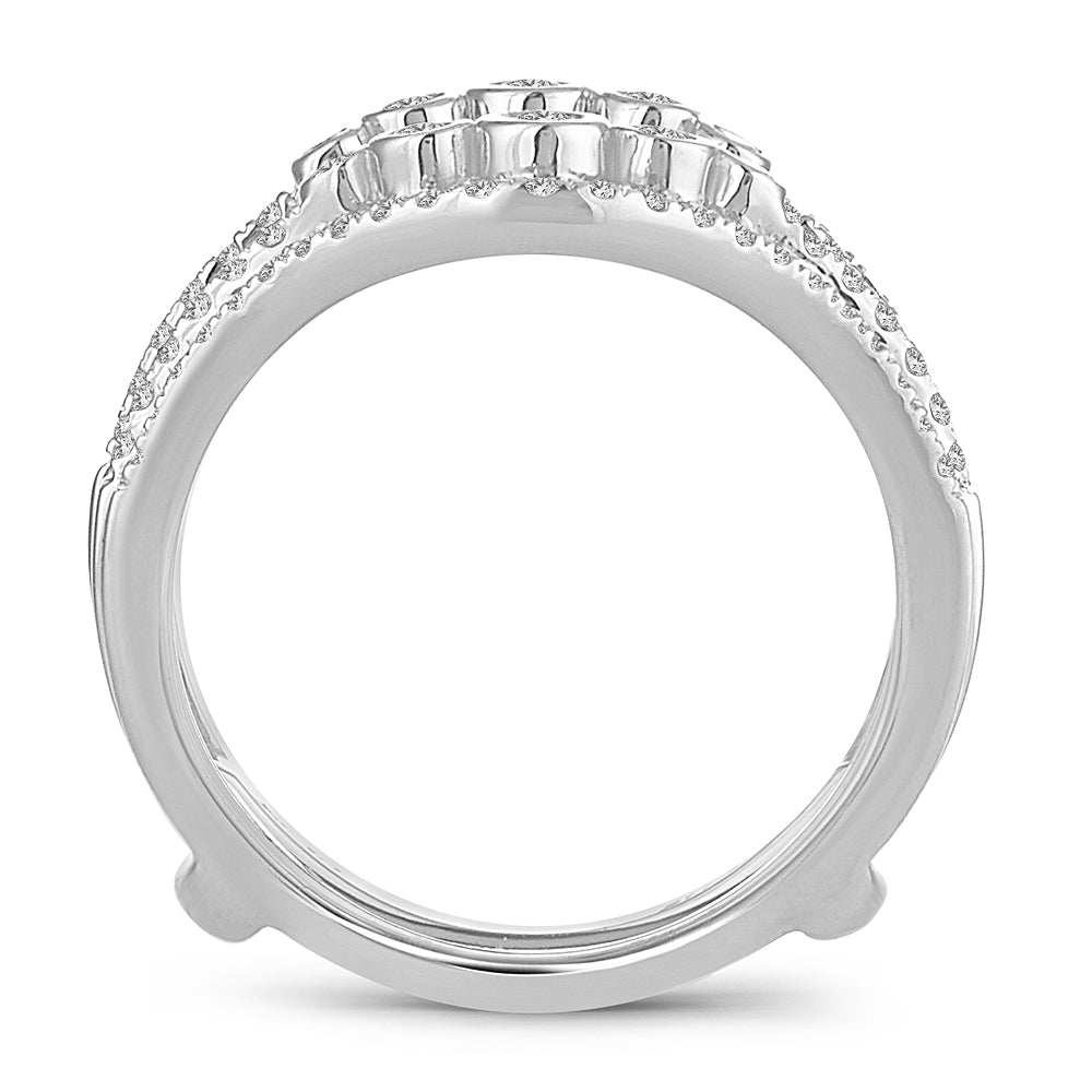 14K 0.50CT Diamond ring guard