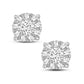 14K 0.33CT DIAMOND EARRNIG