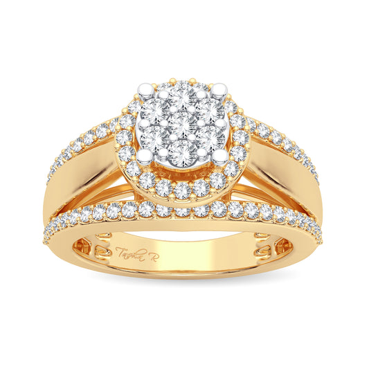 14K 0.62CT Diamond Ring