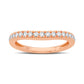 14K 0.33CT Diamond Enhancer Band