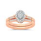 14K 0.26ct Diamond Bridal Ring