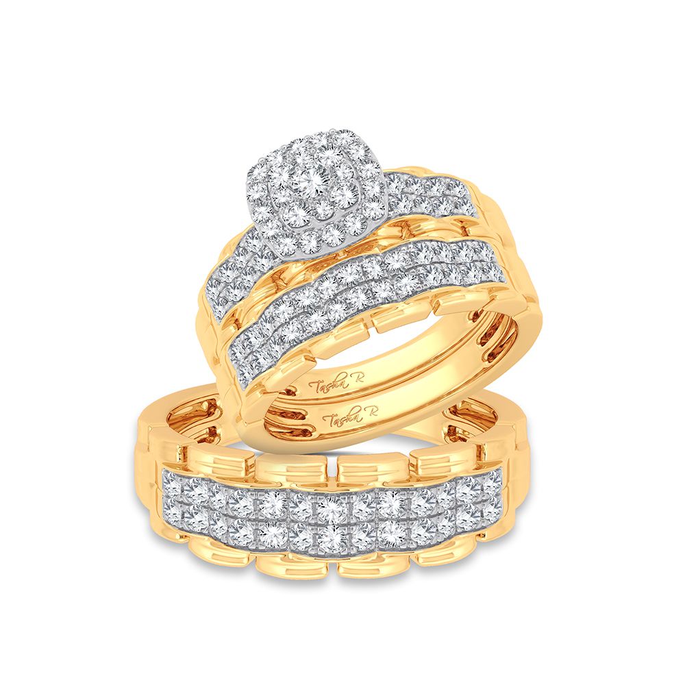 14K 1.25CT Diamond Trio Set