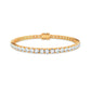 14K 7.04ct Diamond Bracelet