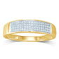 10KT 0.20-0.23CT D-MENS BAND