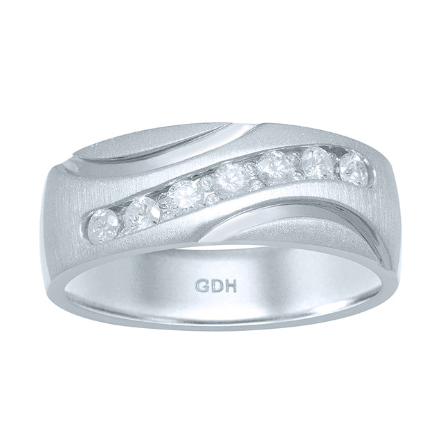 14KT 0.49-0.52 CT D-MENS BAND