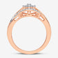 10K 0.10CT DIAMOND RING