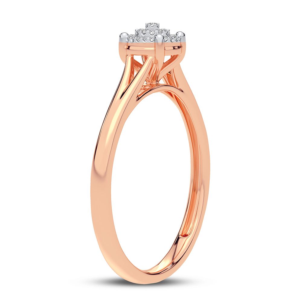 10K 0.06CT DIAMOND RING