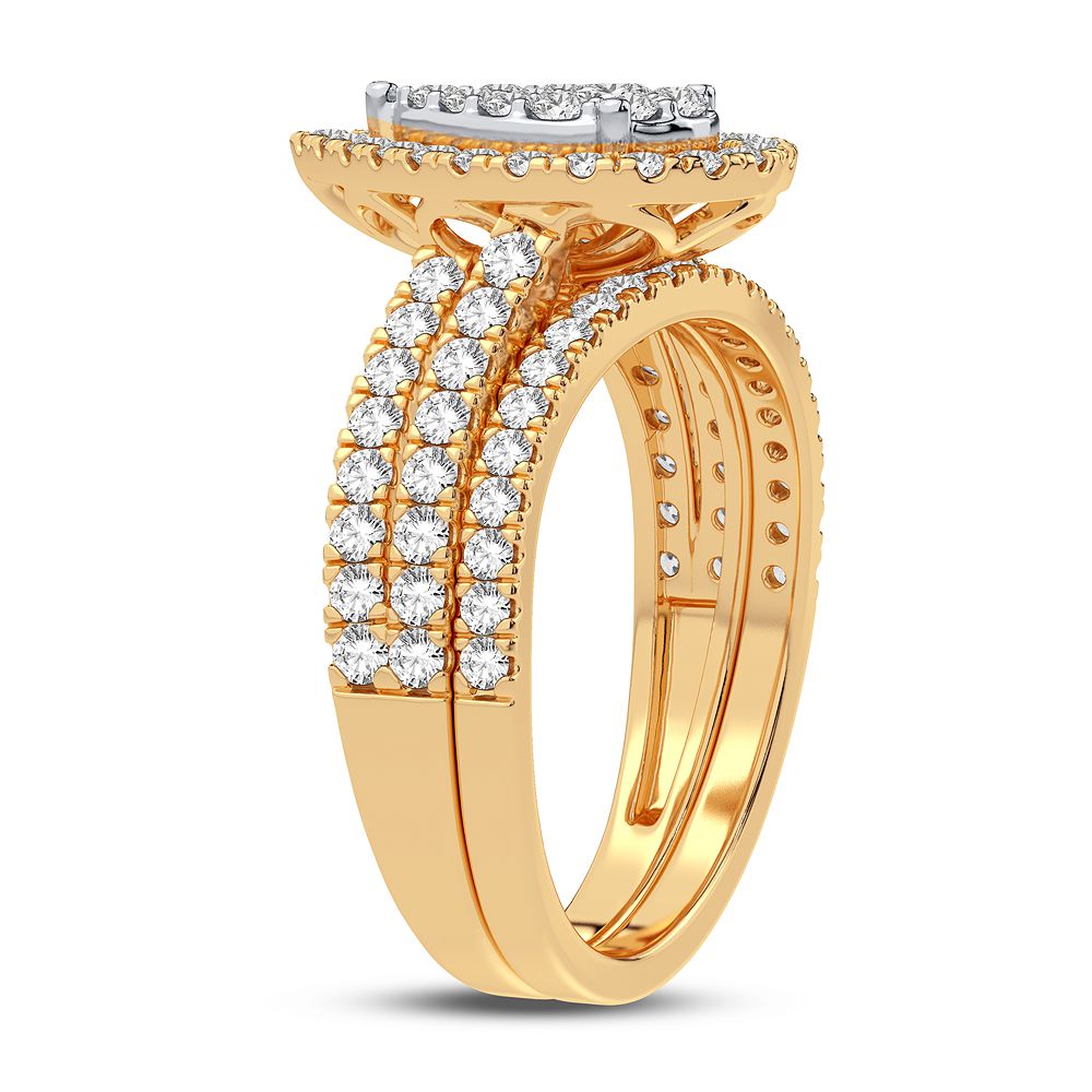 10K 1.00CT DIAMOND RING