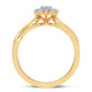 10K 0.20CT DIAMOND RING