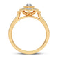10K 0.33CT DIAMOND RING