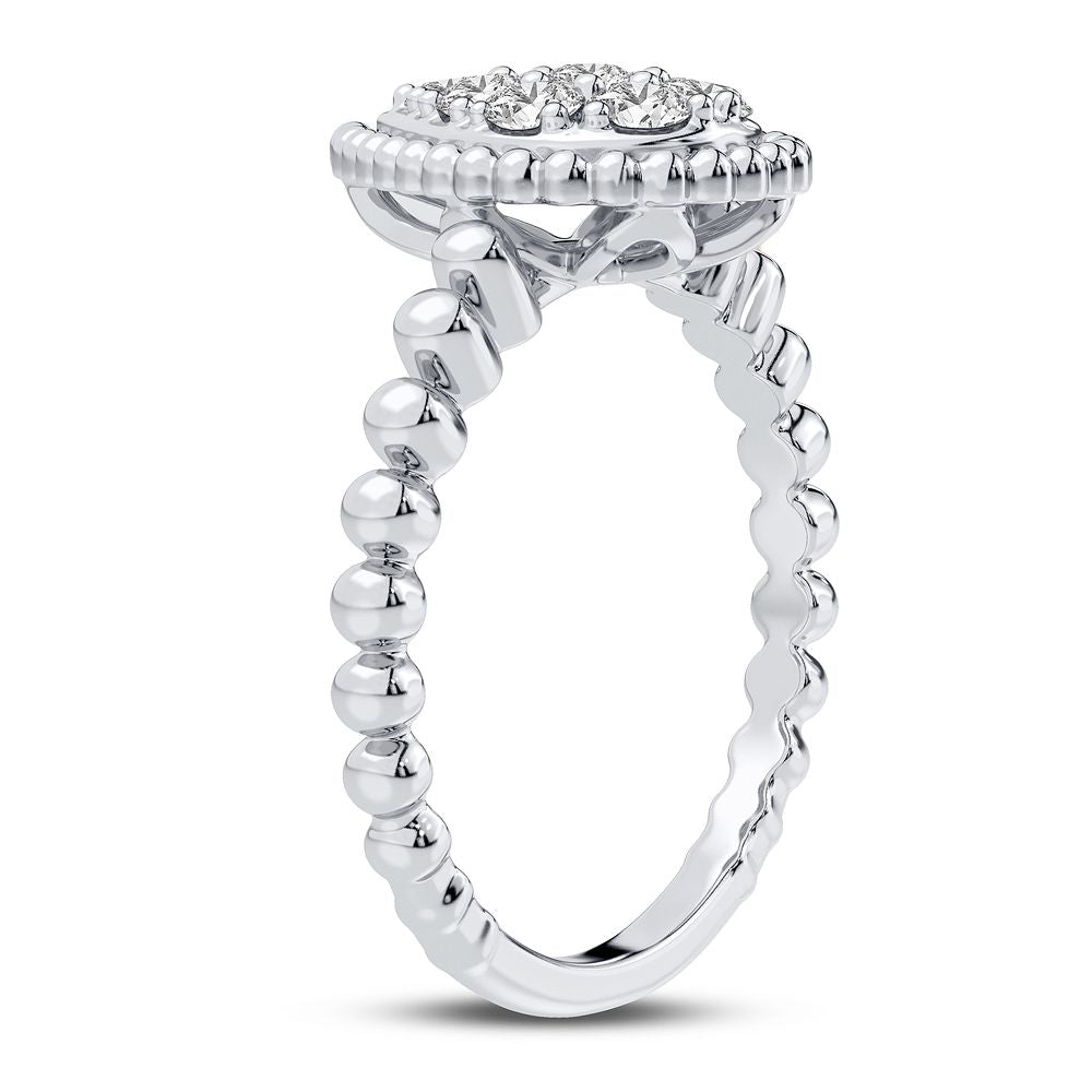 14K 0.41CT DIAMOND RING