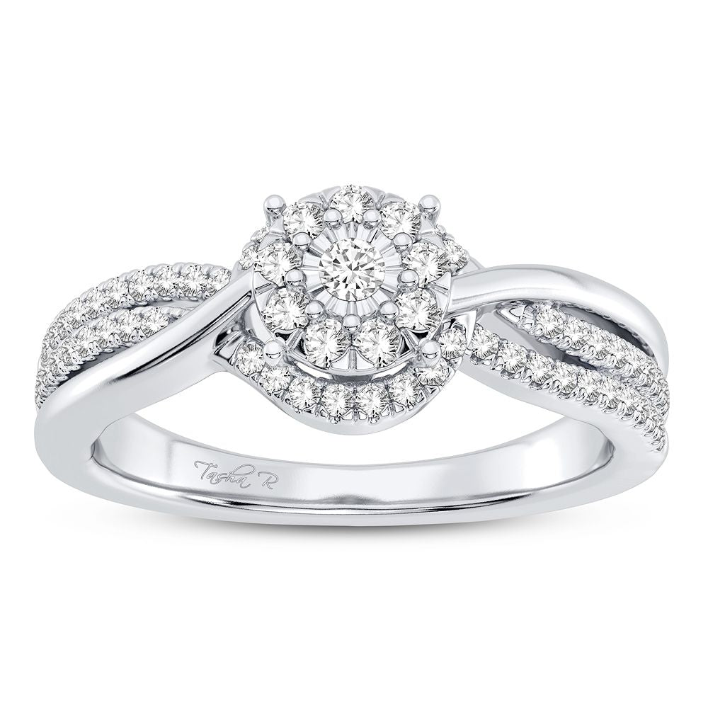 10K 0.33CT DIAMOND RING