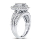 14K 1.00CT DIAMOND FASHION RING