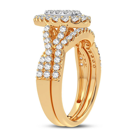 10K 1.00CT DIAMOND RING