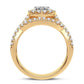 10K 1.00CT DIAMOND RING