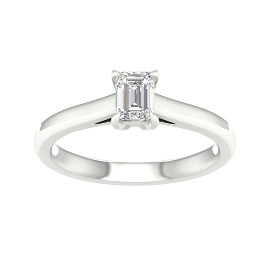 14K 0.50CT Certified Lab Grown Diamond Ring ( IGI Certified )